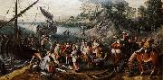 Joachim Beuckelaer Miraculous Draught of Fishes oil painting artist